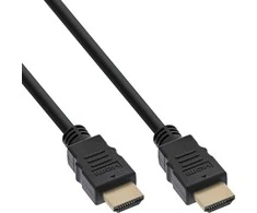 Inline Įmontuotas HDMI - HDMI kabelis, 10 m, juodas