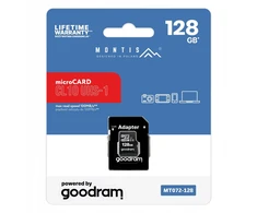 Montis MT072-128 Micro SD 128GB CL10 kortelė
