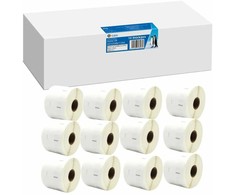 G&amp;G 12x Etiketės 32 mm x 57 mm, suderinamos su Dymo 11354 / S0722540