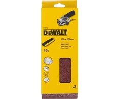 Dewalt taśma szlifierska 560x100mm p40/3 vnt./