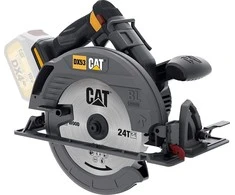 CAT diskinis pjūklas 18V 185MM/DX53B be akumuliatoriaus ir kroviklio