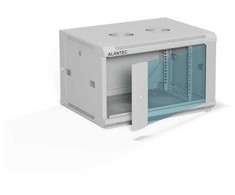 a-lan ALANTEC Racking cabinet 19" 6U 600x450, Pilkas FLAT PACK