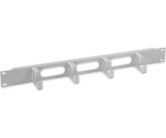 „Intellinet 712101“ 1U kabelių tvarkytuvas 19 colių stovo spintelėms, 4 x 48x43 mm rankenos, pjūklas