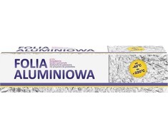 Aliuminio folija CLARINA 13 mikronų 75m x 29cm