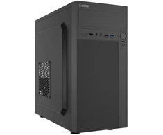 1St Cool Obudowa 1stCOOL 1stCOOL skříň STEP Premium, micro tower, AU, USB 3.0, USB-C, 1x 120mm + 1x 80mm Fan, juoda