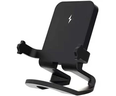 1St Cool Įkroviklis 1stCOOL Bezprzewodowa przenośna kroviklis figurka 15W, USB-C, juoda