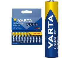 1x20 Varta Longlife Power Micro AAA LR 03 04903121720