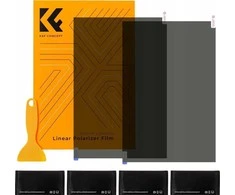 2 poliarizacinės plėvelės PL 300x200mm 30x20cm K&amp;f Concept + priedai / Kf31.076 rinkinys
