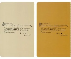 2 užrašų knygelių rinkinys MOLESKINE Van Gogh Cahier 2024, D, 13x21cm, linijuoti, riboto leidimo
