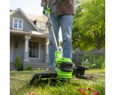 Greenworks žoliapjovė ST24B07-01, 24V, 30cm, be akumuliatoriaus ir kroviklio