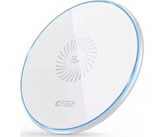 Belaidis įkroviklis 15W Tech-Protect QI15W-C1 baltos spalvos