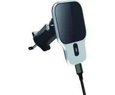 2GO AirClip Išmanusis telefonas Juodas Zapalniczka Bezprzewodowe ładowanie automatinė
