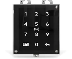 2N Access Unit 2.0 Juodas bazinis prieigos kontrolės skaitytuvas