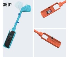 JYS golfo lazdų rinkinys Joy-Con Nintendo Switch 2 JYS-NS2265 Mėlyna ir oranžinė (SB10006)