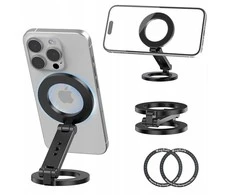 2x magnetų laikiklis telefonui, išmaniajam telefonui, „iPhone“, „Mag Safe“ / „MagSafe“ / Vrig / MG-26