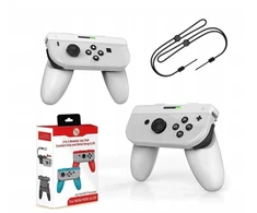 JYS 2x Rankenos Handgrip Joy-Con valdikliams Nintendo Switch / OLED JYS-NS226 Balta (SB11112)