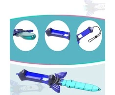 2x „Sword Joy-con Joy-con“ laikikliai, skirti „Nintendo Switch 2“ / „NSE 2“ / „Zelda Sports“ žaidimui / JYS-ns2267