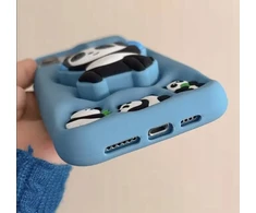 3Dcase 3D PANDA DĖKLAS SU LAIKIKLIU IPHONE 13