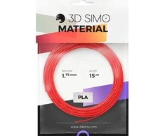 3DSimo PLA ramstis Spalvų rinkinys - raudona, violetinė, žalia (G3D3002)