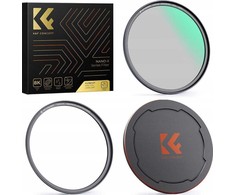3in1 poliarizacinių filtrų rinkinys su magnetiniu žiediniu dangteliu K&amp;f 67 mm / Sku.1705