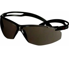 3M Akiniai apsauginiai akiniai SecureFit 500, rutulinis lęšis, SF502SGAF-BLK-EU, juoda rėmeliai