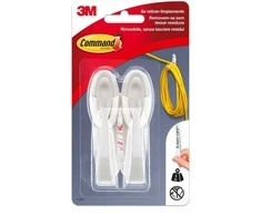 3M Laidų laikikliai „COMMAND“; 2 vnt.
