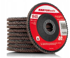 3M šlifavimo diskas su lapeliais 125 mm gr. 40, 10 vnt.