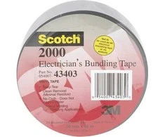 3M 2000 Cinta Americana, pilka, PVC, 46 m, 50 mm, 0,15 mm