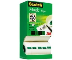 3M SCOTCH juosta 810. 19mm, 33m, 14 vienetų (3M -XA004839479)