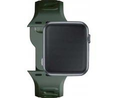 3mk silikoninis dirželis laikrodžiui Apple Watch 38 / 40 / 41 mm - žalios spalvos