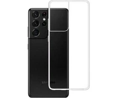 3MK ClearCase Samsung, Galaxy S21 Ultra, TPU, skaidrus, skaidrus telefono dėklas