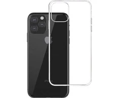 Dėklas 3MK skaidraus dėklo galinis dangtelis, Apple, iPhone XI Pro, TPU, skaidrus