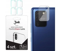 HYBRID GLASS 3MK FLEXIBLE GLASS LENS SAMSUNG GALAXY S10 LITE FOR CAMERA 4 PCS.