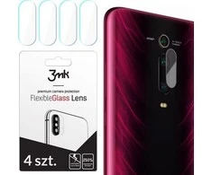 HIBRIDINIS STIKLAS 3MK LANKSTUSIS STIKLAS LĖŠAS XIAOMI MI9T KAMERAI 4 Vnt.