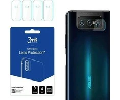 3MK FLEXIBLE GLASS LENS ASUS ZENFONE 7 HYBRID GLASS FOR 4 PCS CAMERA