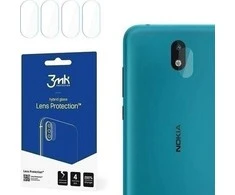 HYBRID GLASS 3MK FLEXIBLE GLASS LENS HUAWEI P SMART 2020 FOR CAMERA 4 PCS.