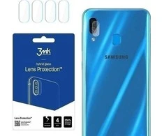 HYBRID GLASS 3MK FLEXIBLE GLASS LENS SAMSUNG GALAXY A11 FOR CAMERA 4 PCS.