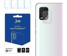 HYBRID GLASS 3MK FLEXIBLE GLASS LENS XIAOMI MI 10 LITE 5G FOR CAMERA 4 PCS.
