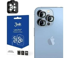 Apsauginis stikliukas kamerai 3mk Lens Pro Apple iPhone 13 Pro/13 Pro Max sidabrinis