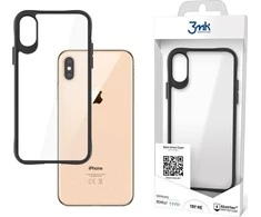 3Mk Protection 3mk Satin Armor dėklas+ iPhone Xs Max - permatomas juodas