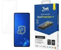 Xiaomi Redmi Note 12 Pro+ / Note 12 Pro antibakterinė ekrano apsauga žaidėjams 3mk Sidabrinis Protection+ serija