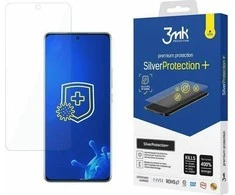 3MK Sidabrinis Protect + Xiaomi 12 Pro šlapiai montuojamas antimikrobinis plėvelė