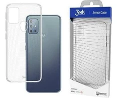 3MK visiškai saugus kintamoji srovė Motorola Moto G20 5GArmor dėklas, skaidrus