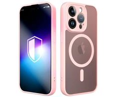 Dėklas 3MK Misty MagCase do Apple iPhone 15 Pro rožinis