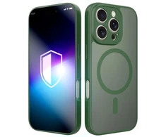 Dėklas 3MK Misty MagCase do Apple iPhone 16 Pro žalia