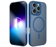 Dėklas 3MK Misty MagCase do Apple iPhone 16 Pro Max mėlyna