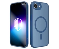 Dėklas 3MK Misty MagCase do Apple iPhone 16e / 17e mėlyna