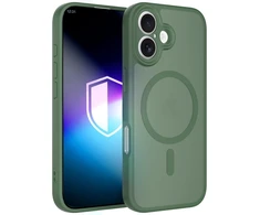 Dėklas 3MK Misty MagCase do Apple iPhone 17 žalia