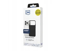 Dėklas 3mk Hardy Mellow MagCase do Apple iPhone 17 Pro/ 18 Pro juoda