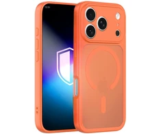 Dėklas 3MK Apple iPhone 17 Pro Max - 3mk Misty MagCase Oranžinis